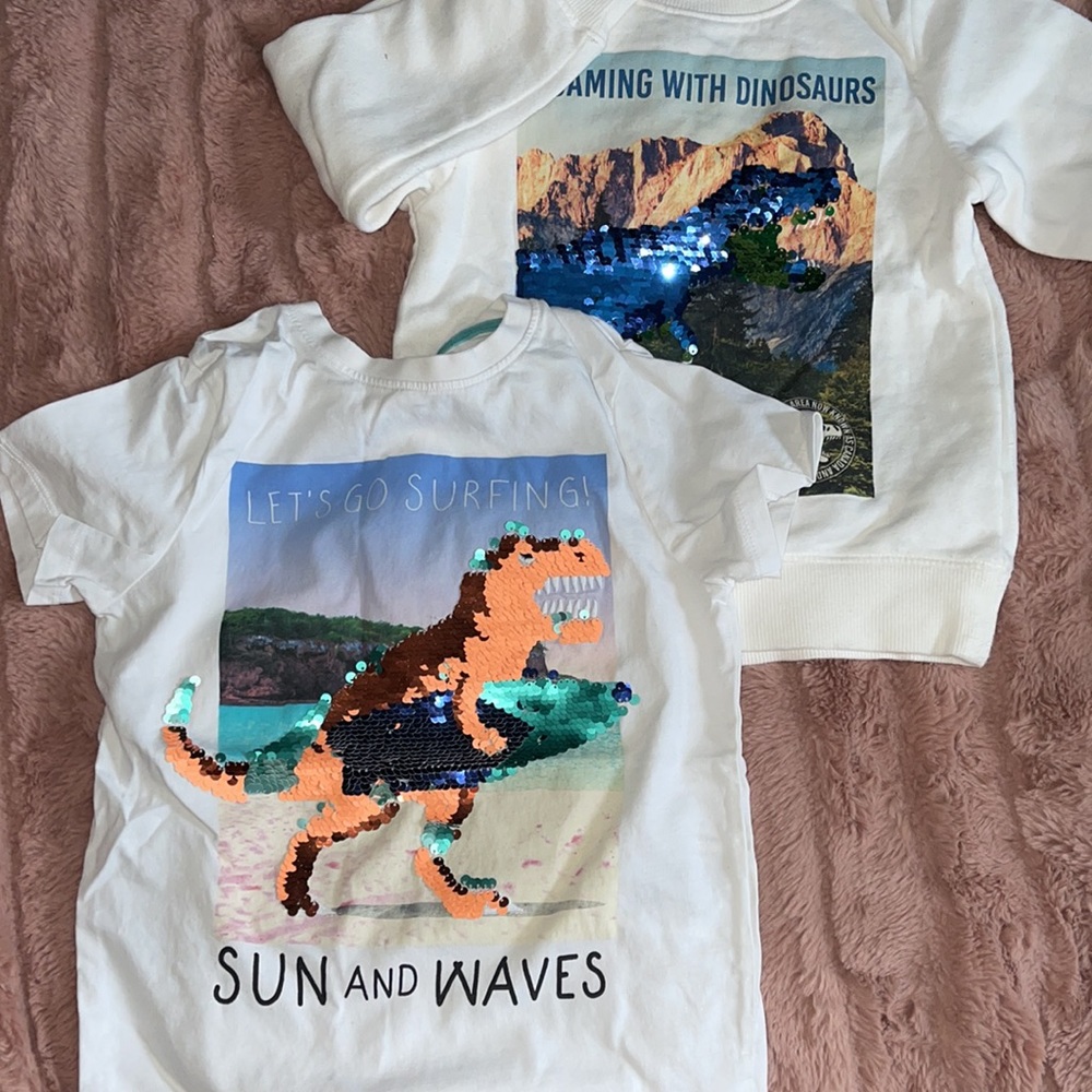 Boys sweater &shirt bundle